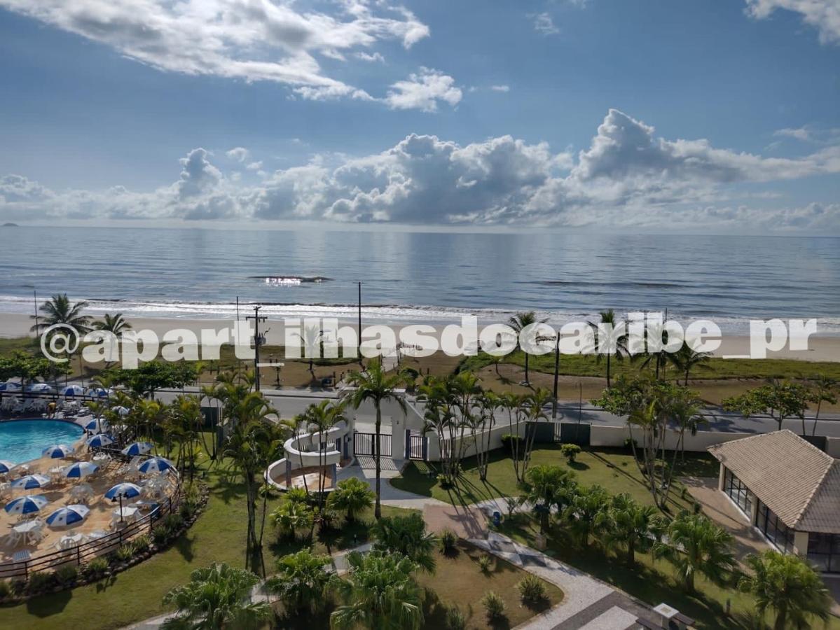 Apto Cond Ilhas Do Caribe - Pr - Beira Mar Matinhos Exterior photo