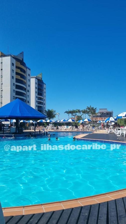 Apto Cond Ilhas Do Caribe - Pr - Beira Mar Matinhos Exterior photo